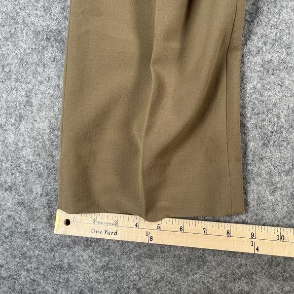Alberto Pants Mens 33x32 Brown Comfort Fit Kevin Ceramica Dress‎ Workwear - Picture 7 of 12